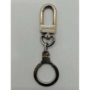 Authentic Louis Vuitton Ancre Key Holder Ring Charm Anneau Cles Gold keychain
